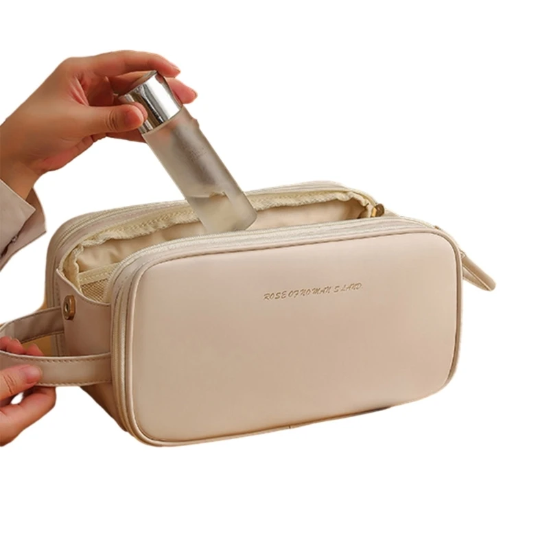 Elegant and Versatile Women Wash Bag Large Capacity Makeup Bags Cosmetic for Travel