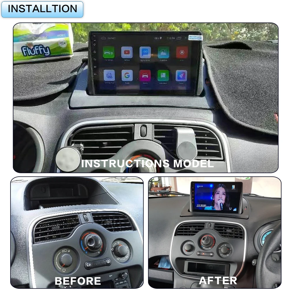 Renault Kangoo 2015-2018  9 ġ ڵ  ٸ ڵ  г ̾      ڵ Ʈ ŰƮ