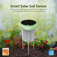 Tuya Smart Solar Soil Sensor IP66 Waterproof 3 in 1 App Control Soil Temperature & Moisture & EC Detection - Image 3