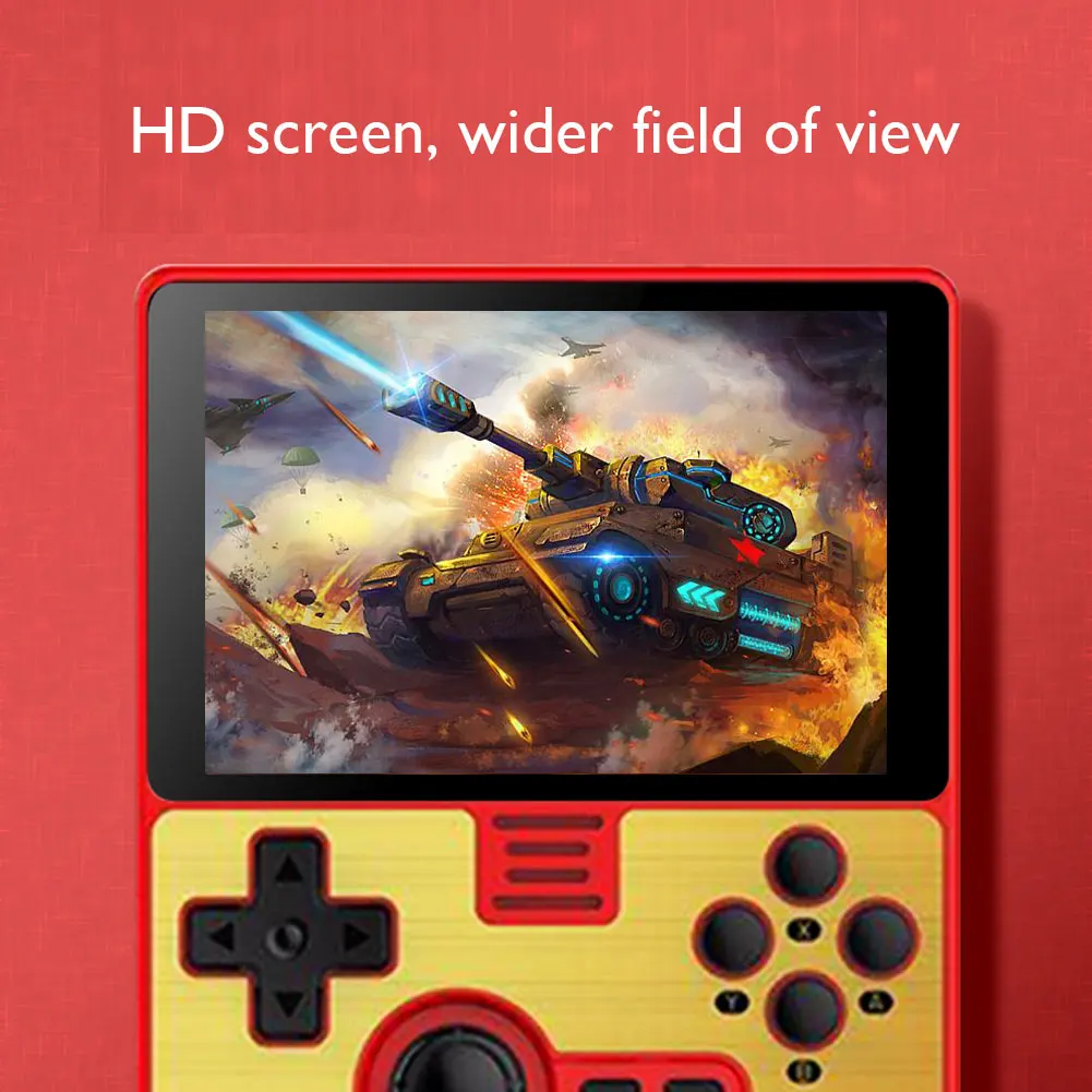 ALLOYSEED RGB20 Module Screen Online Handheld Mini Video Game Console WiFi Player Built-in Multiplayers Game Handheld Console