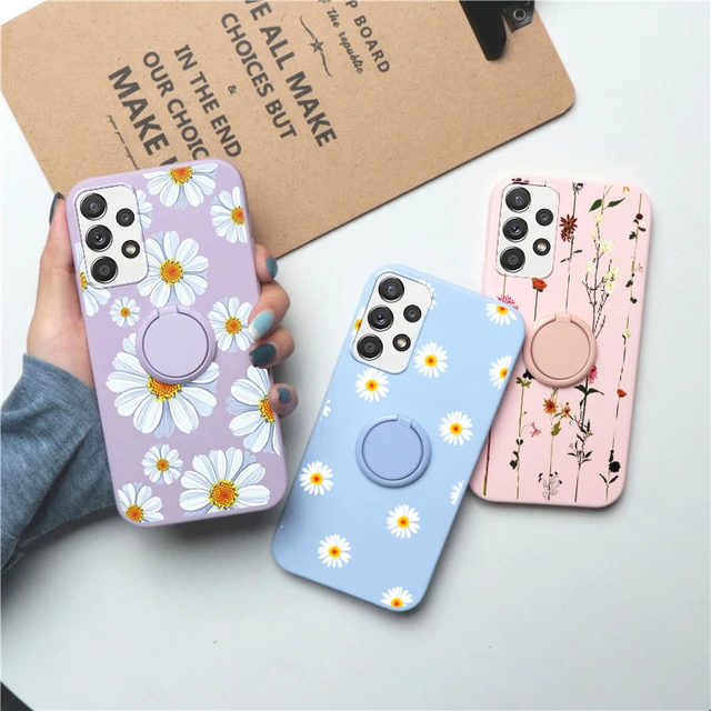 Funda Original Phone Case for Samsung A52 A52S Matte Silicone Fundas Galaxy  A52 4G A52S 5G