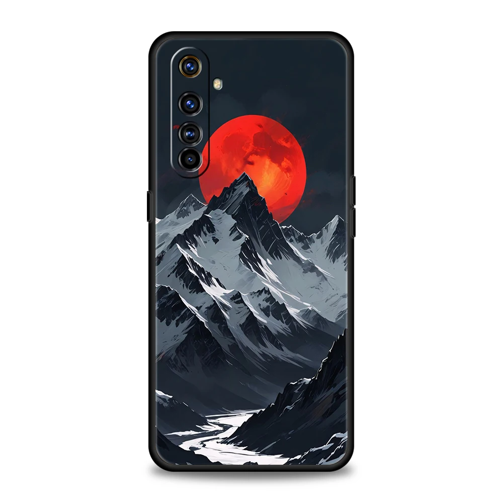 Mountain Forest Soft TPU Phone Case Cover