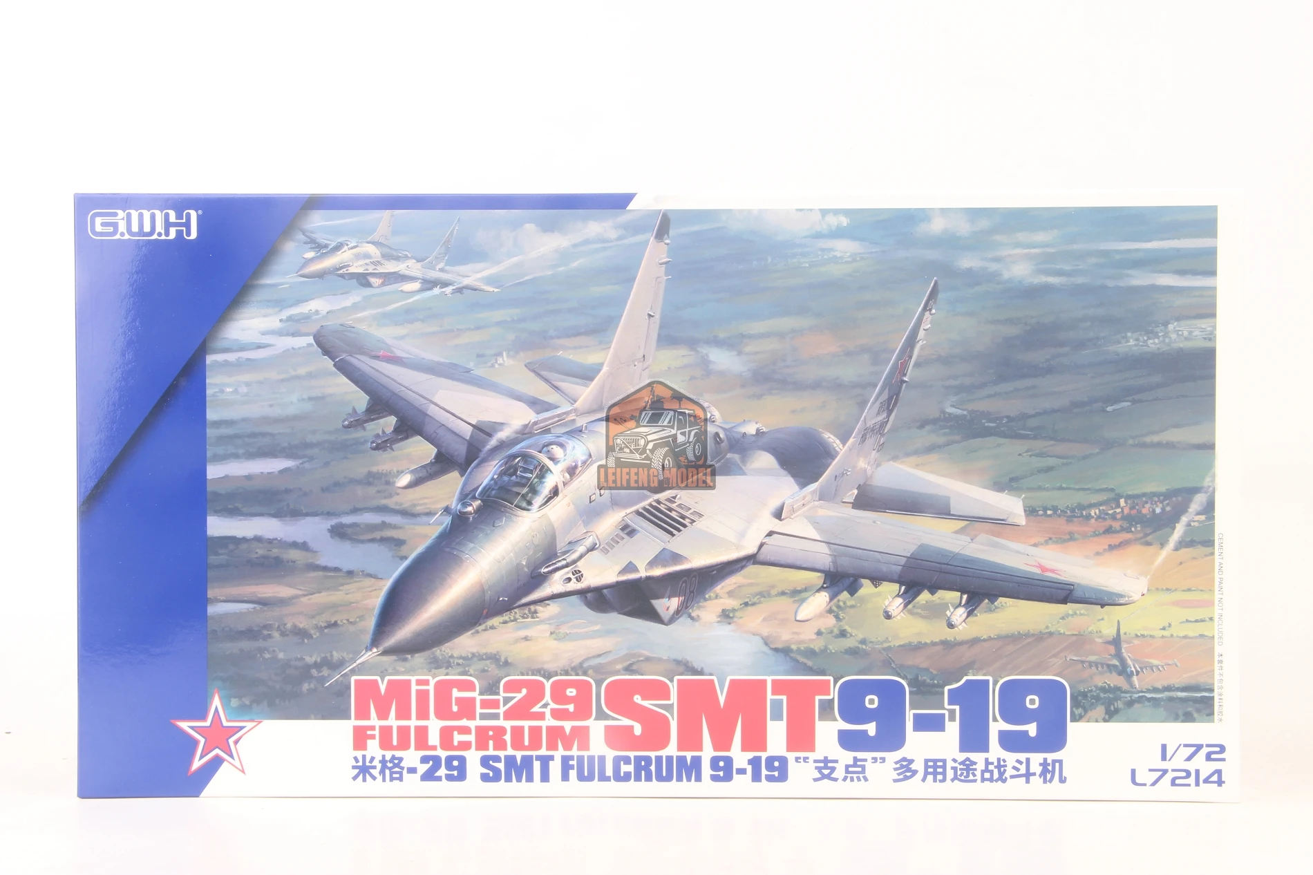 

GreatWall Hobby L7214 1/72 Scale MIG-19 SMT FULCRUM 9-19 MODEL KIT