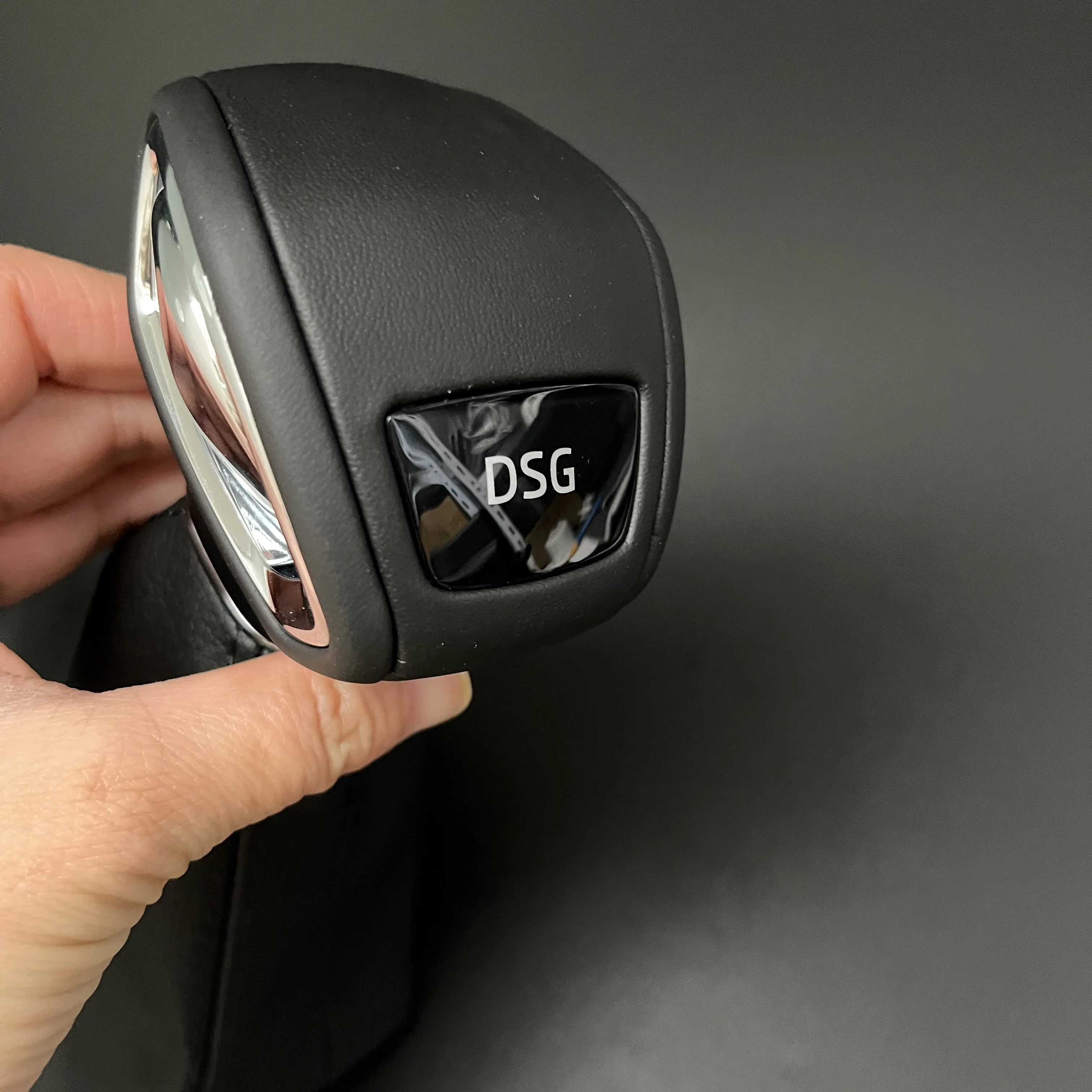 56G713123A DSG Gear Shift Knob Head Handball Leather For Skoda