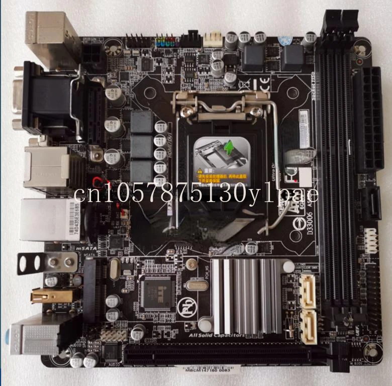 

Для Gigabyte GA-H81N Mini Board 17*17 материнская плата H81 1150-pin DDR3 с HDMI
