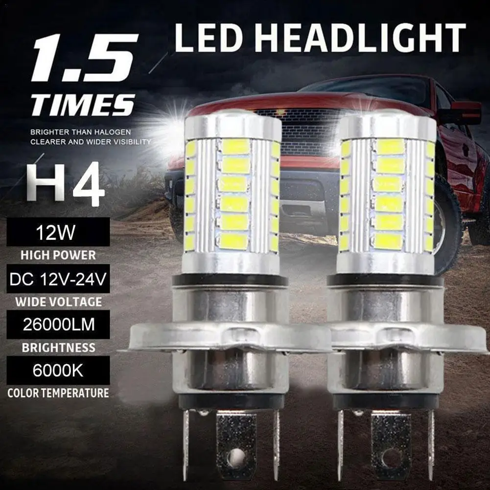 

Автомобильный светодиодный противотуманный фонарь, дневной свет H4, тормоз заднего хода, супер яркая фара, низкое энергопотребление, мотоциклетная светодиодная фара, аксессуары W6C5