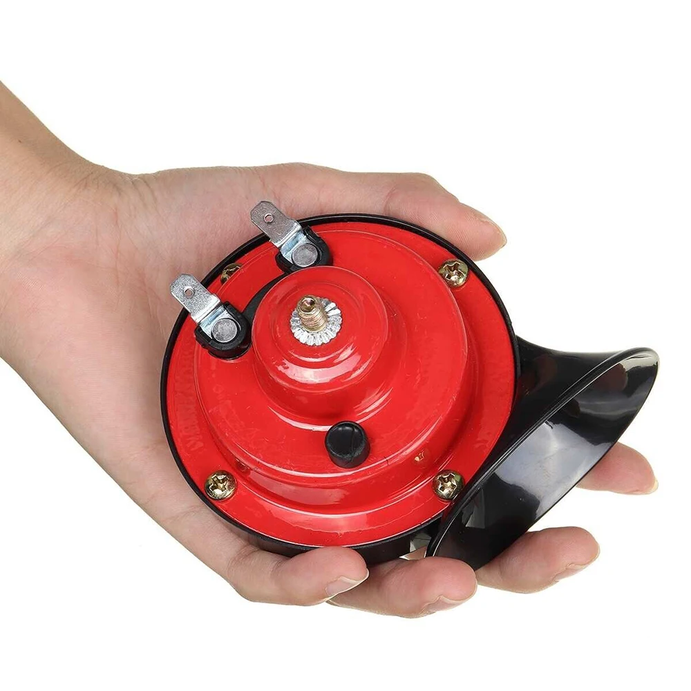

Car Horn 12v Twin Snail Set Loud Dual Tone Fittings Truck Van Boat Siren, Electric Air Train Horn For Truck Car Boat Motorcycle