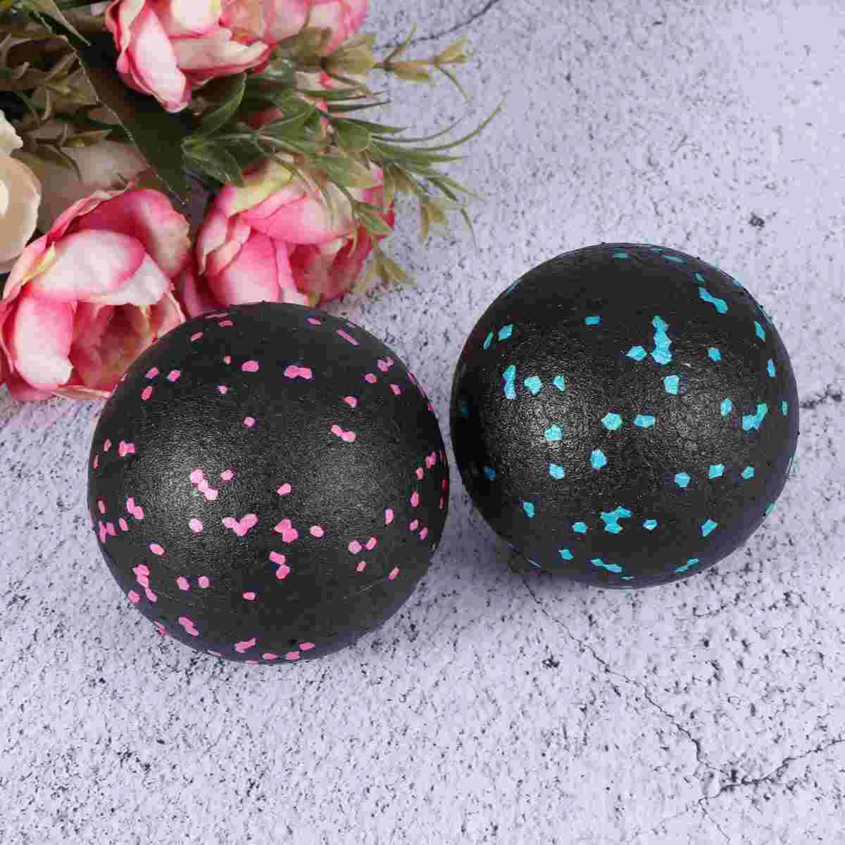 

2 Pcs Foot Muscle Massager Yoga Roller Ball Auxiliary Fitness Plantar Fasciitis