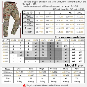 IDOGEAR Tactical G3 Pants multi-camo Combat Trousers Tactical  Bdu Camouflage Pants Winter Hunting 3205 5