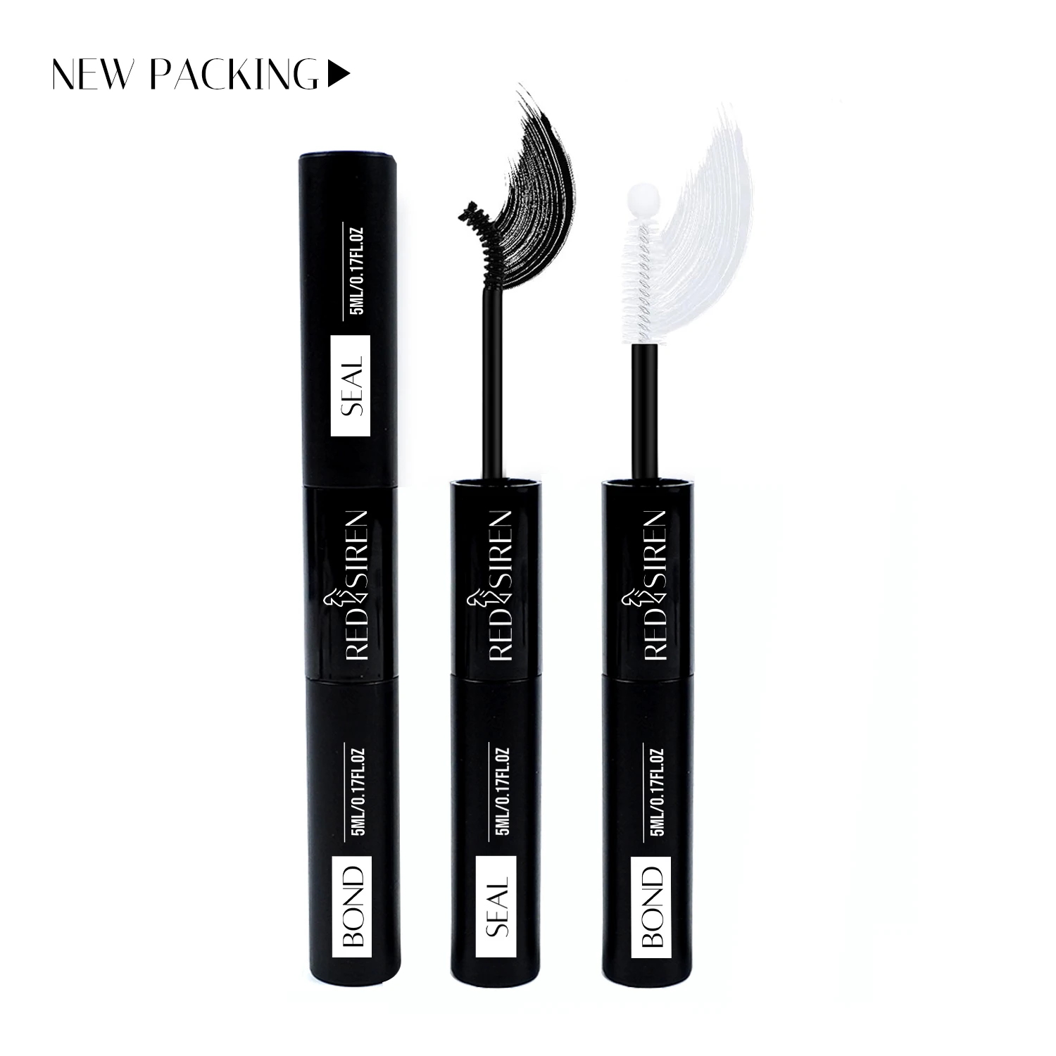 Glue False Eyelashes New Double Heads 2 In 1 Bond and Seal Lash Glue ,Waterproof Long Lasting DIY Cluster Eyelash Glue Cosmetics 4
