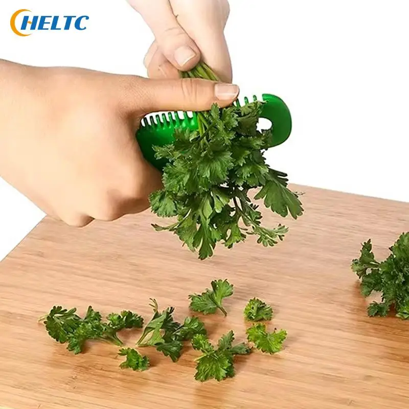 Kitchen Vegetable Leaf Peeler Herb And Kale Stripping Comb Multi-Function Gadget Leaf Remover 1PCS fruit vegetable peeler vegetable stripper