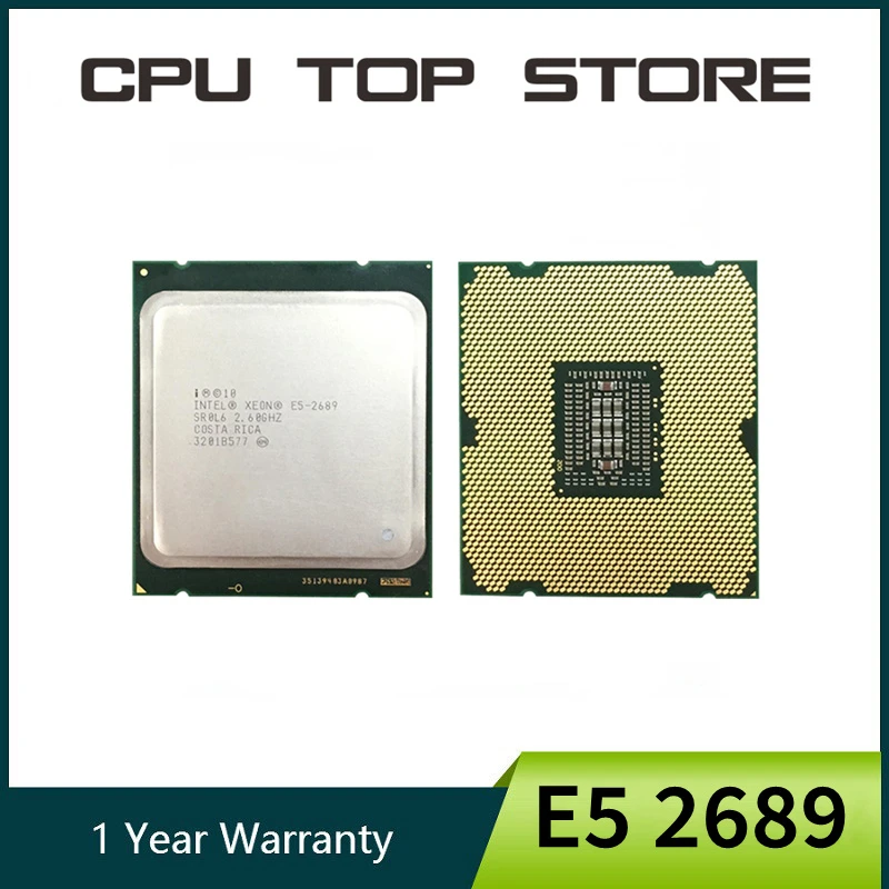 Intel Xeon E5 2689 Lga 2011 2.6ghz 8 Core 16 Threads Cpu Processor E5-2689  - Cpus - AliExpress