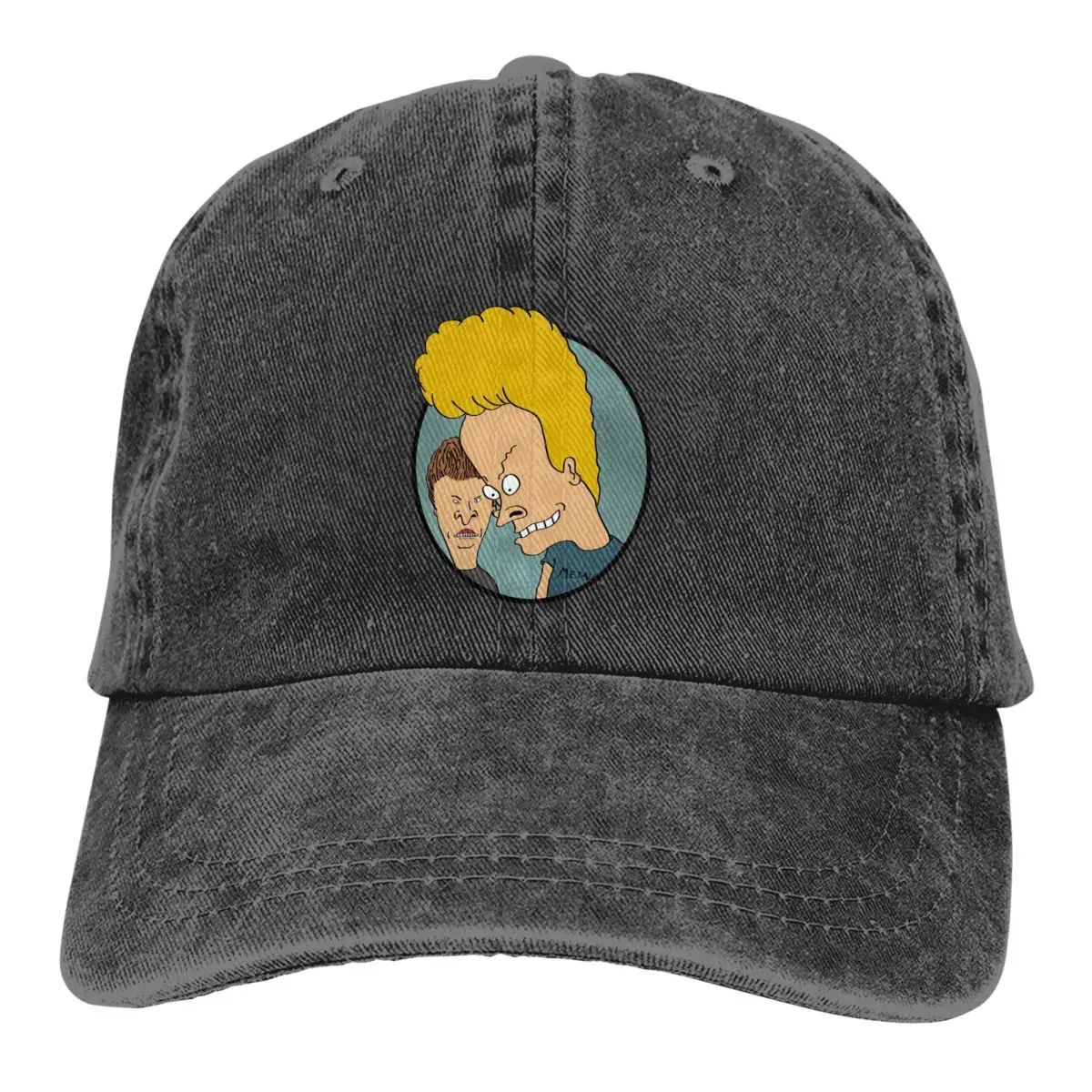 

Beavis and Butthead Funny Sarcastic Cartoon Multicolor Hat Peaked Women's Cap Shock Personalized Visor Protection Hats