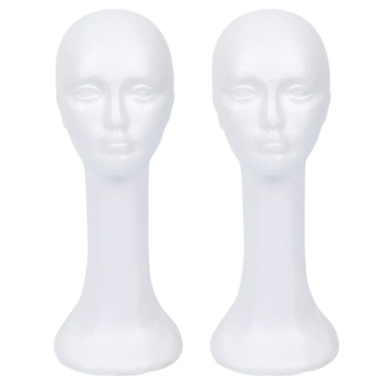 

2 шт., женский манекен-головка из пенопласта