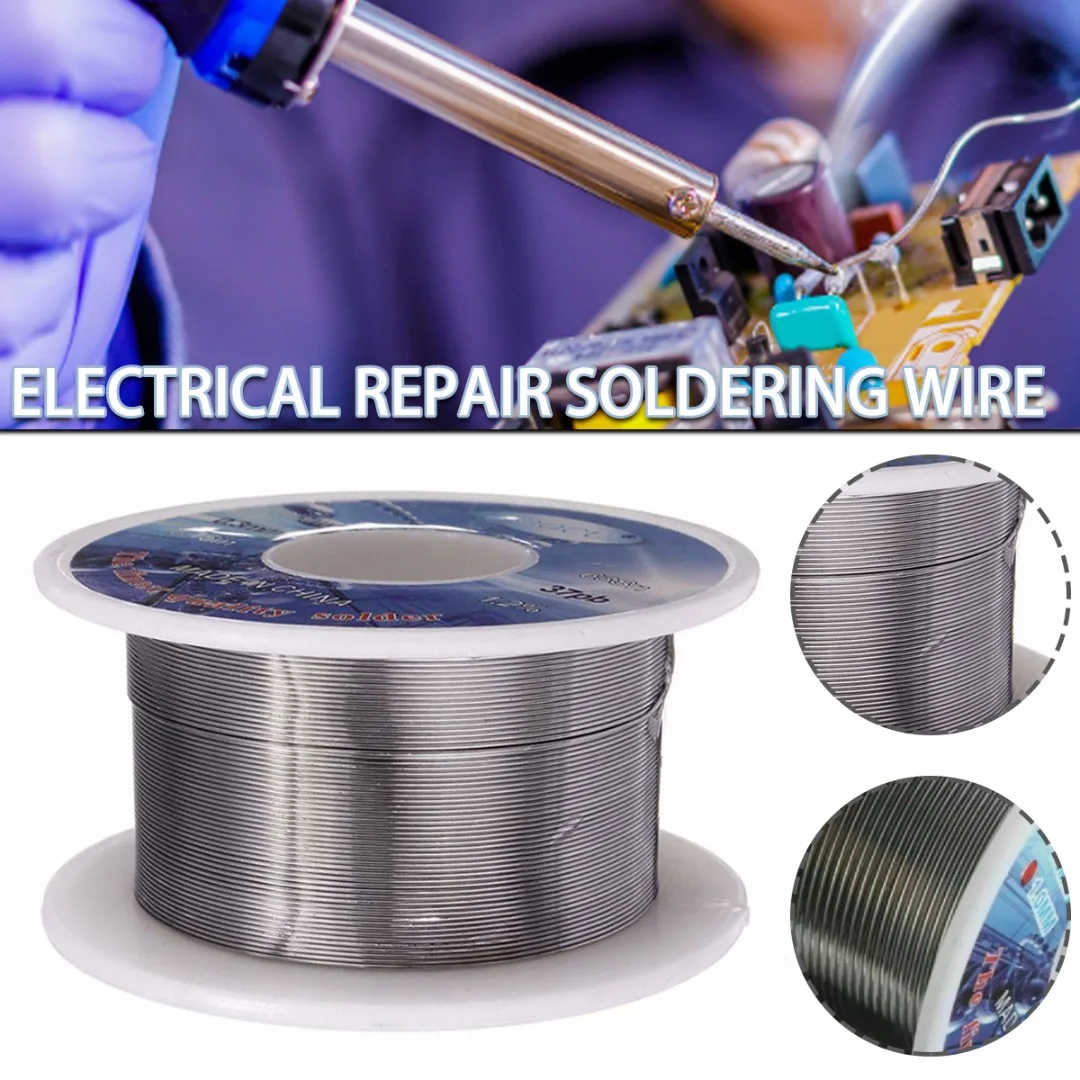 

Soldering 1mm/0.3mm Rosin Core Solder Flux Welding Wire Reel FLUX 63/37 Tin Lead Line 2.0% Wire Diameter 0.3mm 30g / 1mm 50g