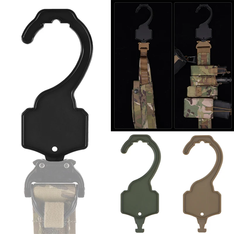 

Tactical Belt Hanger Hook for Cobra Buckle Belts Combat Belt Display Organizer Airsoft Belt Hunting Accessories