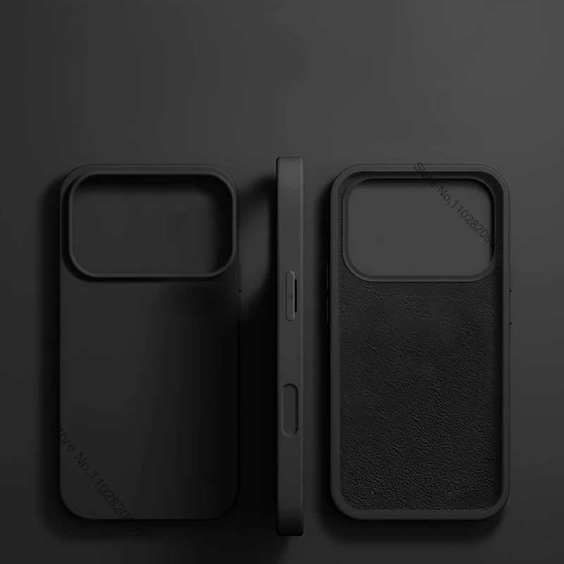 ตัวเลือกสินค้า เคสซิลิโคนนิ่มกันกระแทก iPhone 11-17 Pro Max