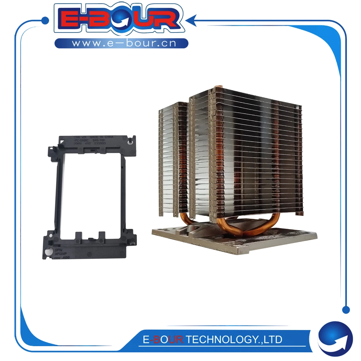 Raffreddamento Del Server Per T440 T640 Tower Rack Server Processore Cpu Dissipatore Di Calore 489Kp 0489Kp Con Staffa