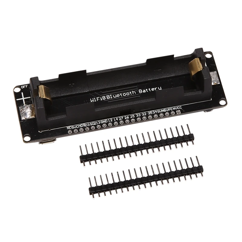 

Hot Wifi And Bluetooth Battery Holder Esp32 Development Board,Black