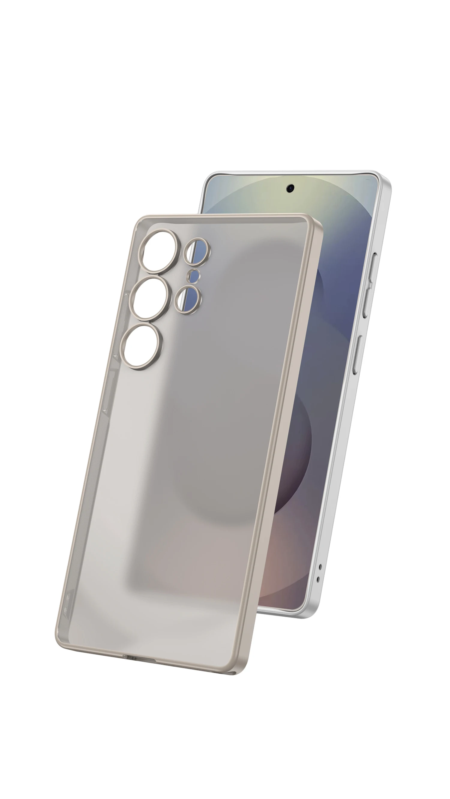 Frosted Semi-Transparent Hard Case For Samsung Galaxy S25 Ultra Shockproof Plast