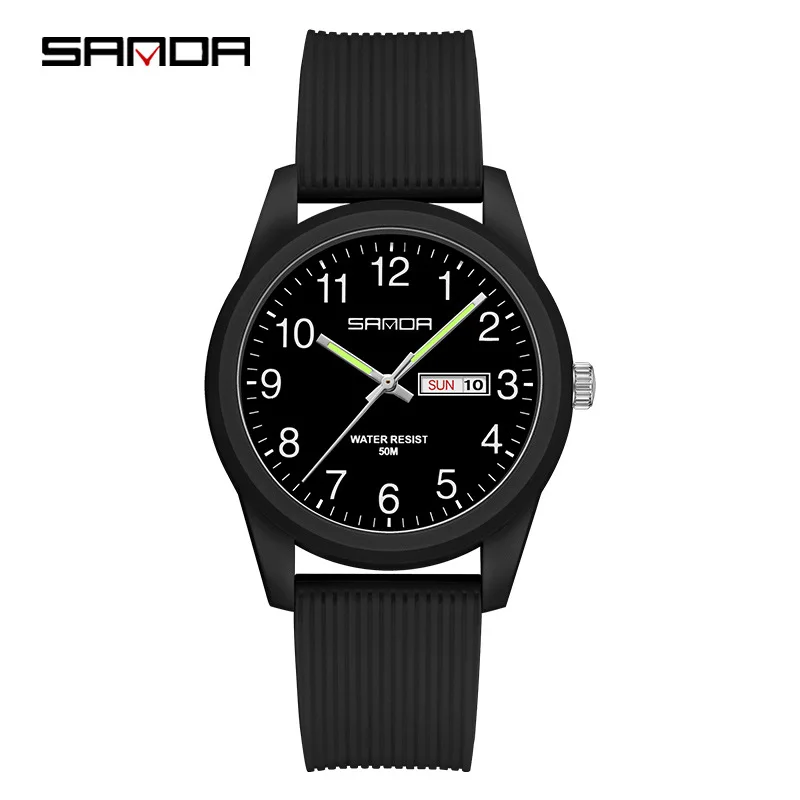 Sports Men Watches Waterproof Quartz Watch Casual Luminous Pointer Women Wristwatch Electronic Clock Relojes Hombres 2