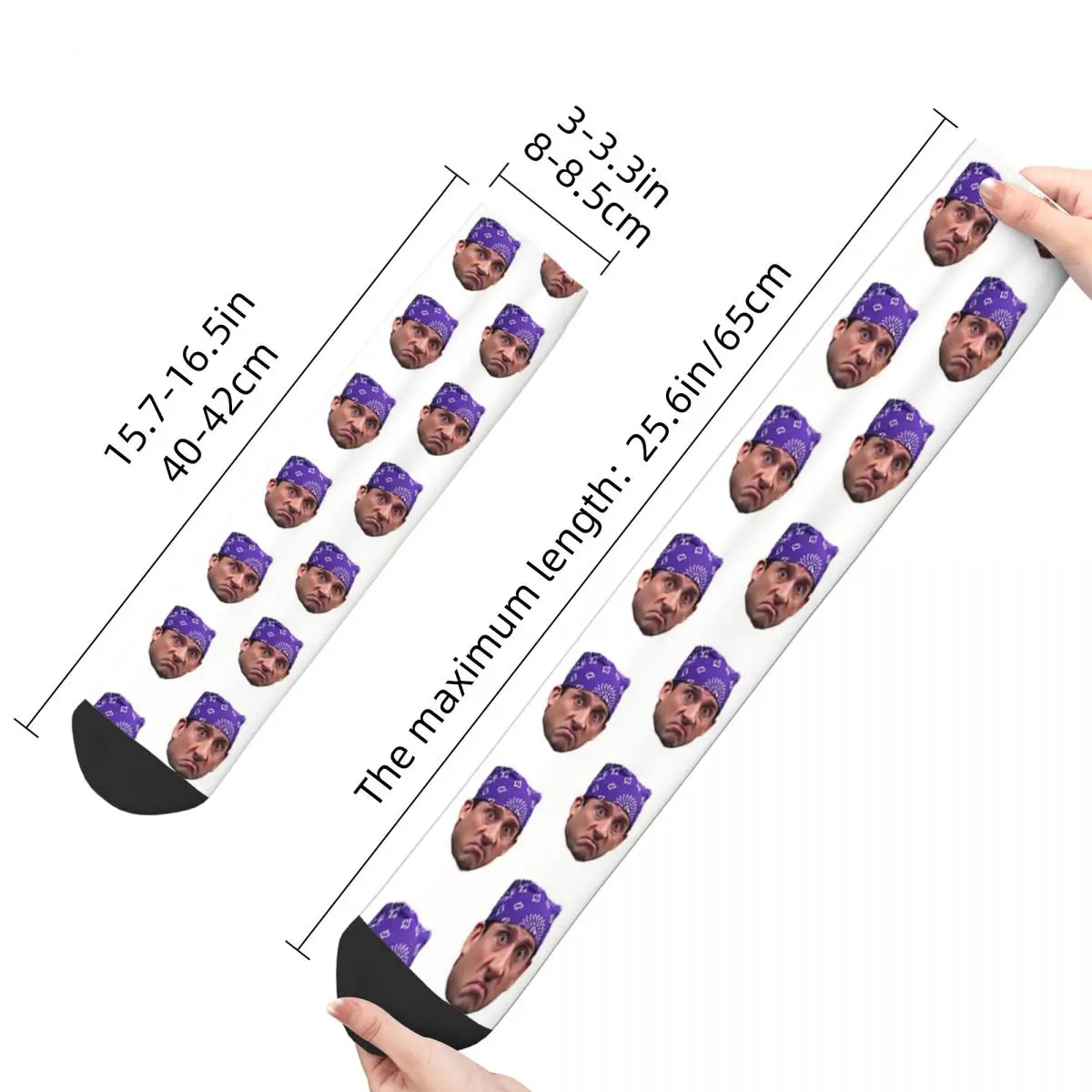 PRISON MIKE stockings Thickened thermal stockings Men's and women's stockings, For Unisex