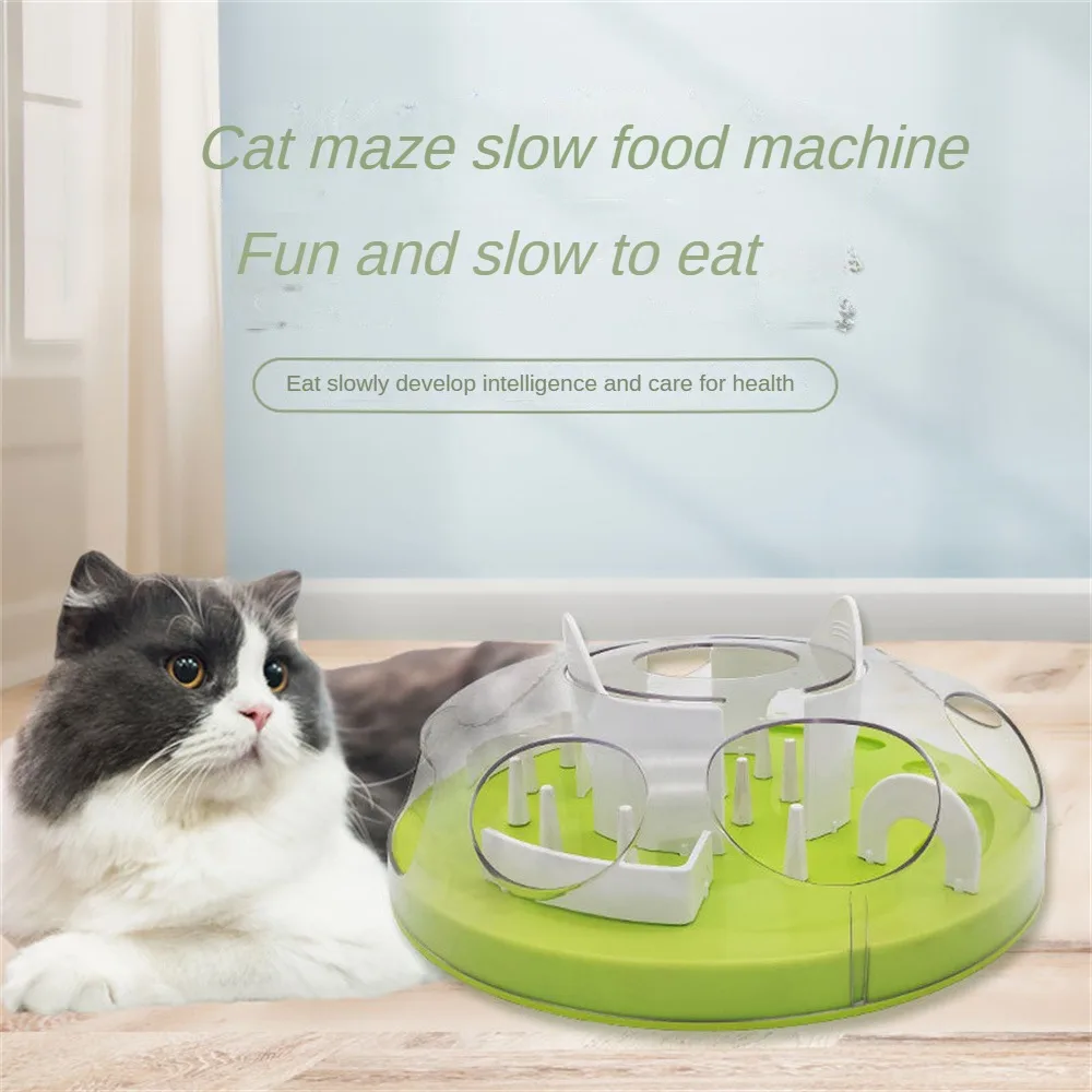 

Interactive for Cat Toy IQ Treat Training Food Dispensing Puzzle Toys for Small Dogs Slow Feeder Aid Pets Digestion