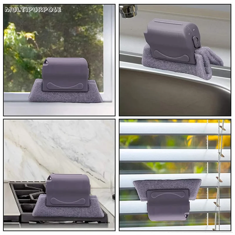 Magic Window Track Cleaner Tool Set Window Groove Cleaning Brush Tools Set Crevice And Groove Cleaning Tool