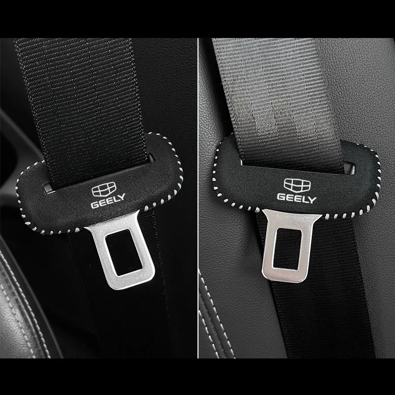 Kx11 GEELY Monjaro Manjaro Xingyue L Safety Belt Protective Sleeve Auto Interior Accessories for Vehicles Automobiles