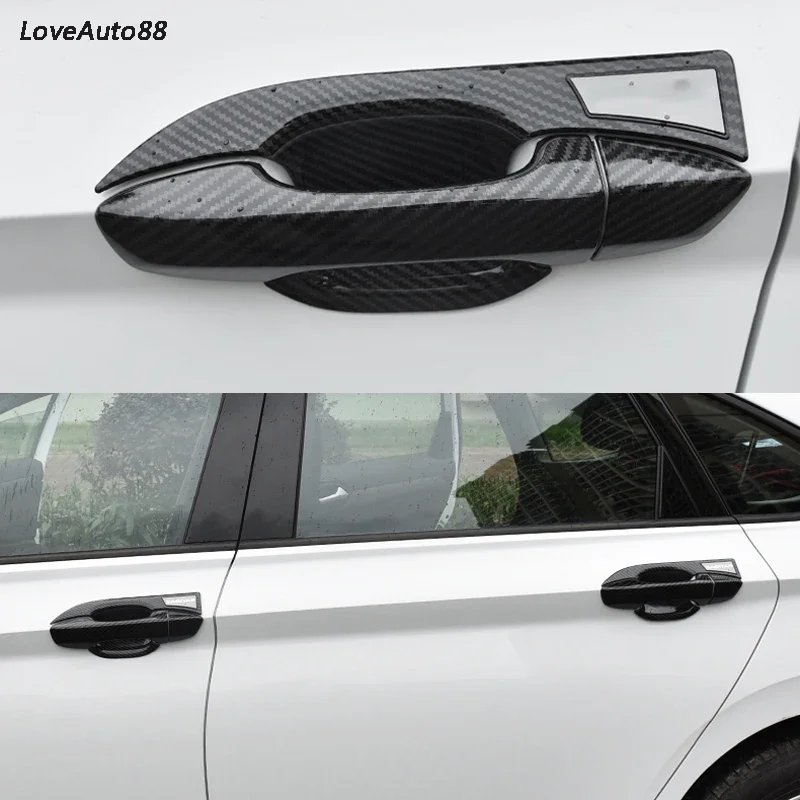 

Car ABS Chrome handle Protective Cover Door Handle Outer Bowls Trim For Volkswagen VW Jetta MK7 2021 2019 2020