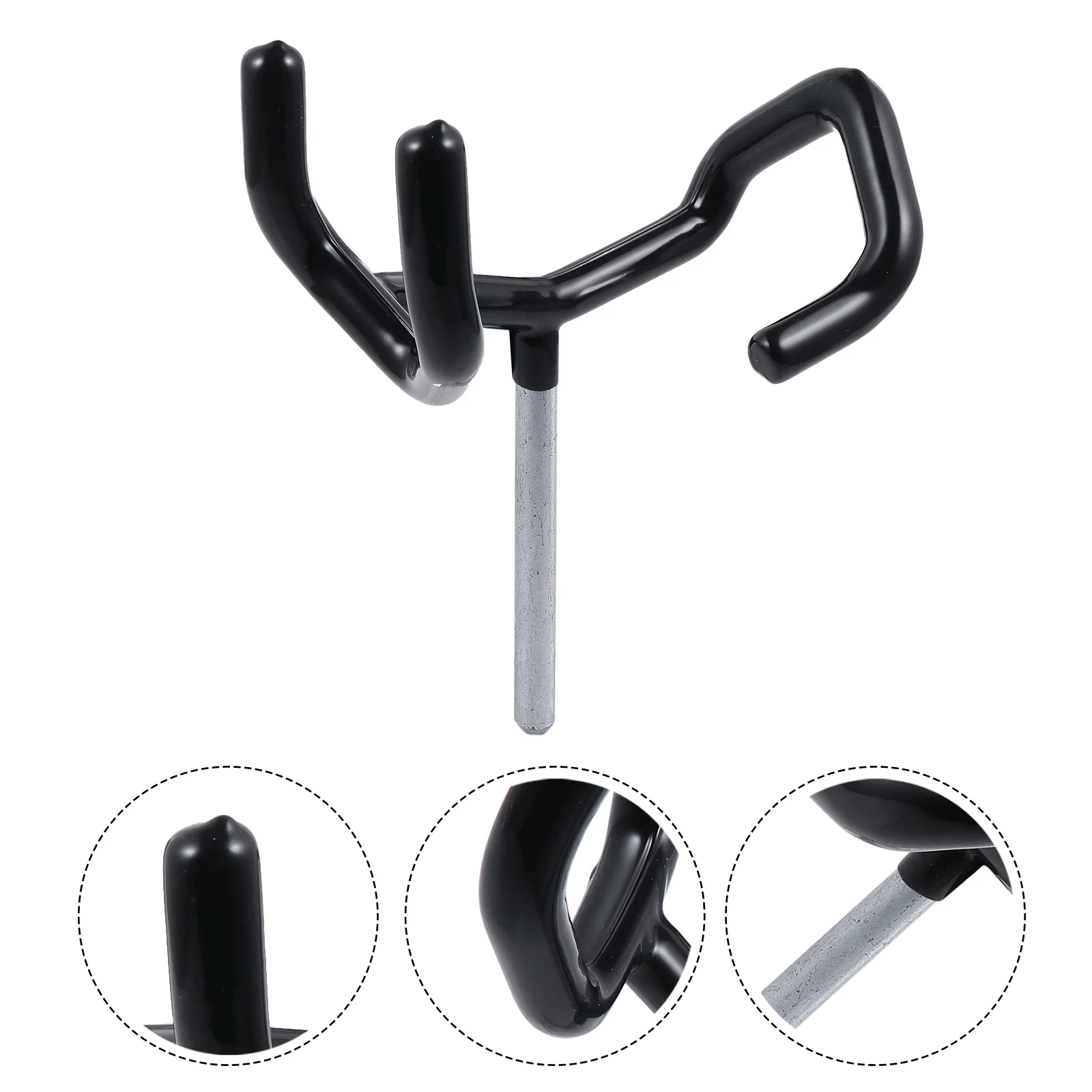 

Portable Mic Microphone Boom Bracket Pole Support Holder Metal Fall to The Ground Boompole