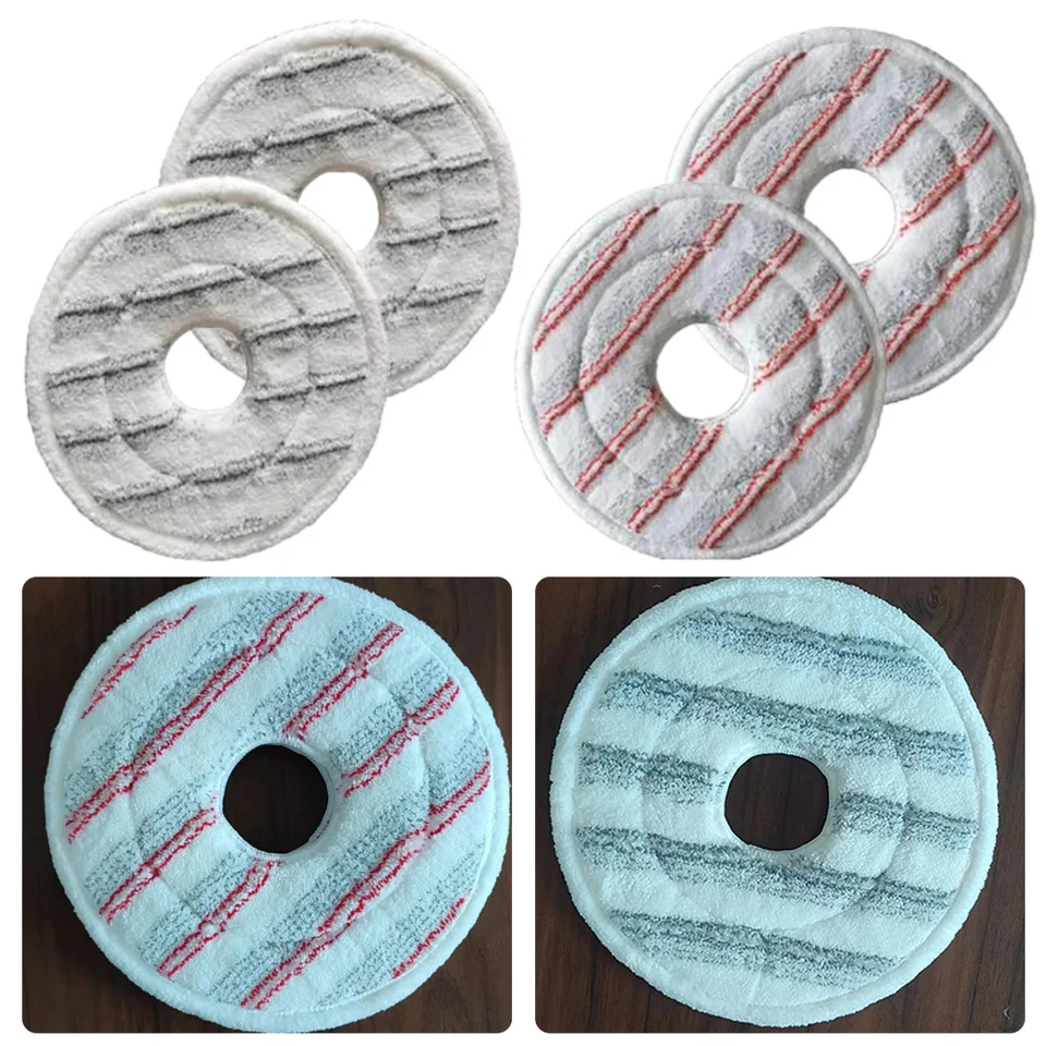 マイクロファイバー ラグ 4 枚、スリーブ For VILEDA スピン & スピン