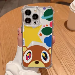 Shockproof Dropout Bear Kanye West Phone Case - Enhanced Protection and Style - iPhone 12 Mini (1)