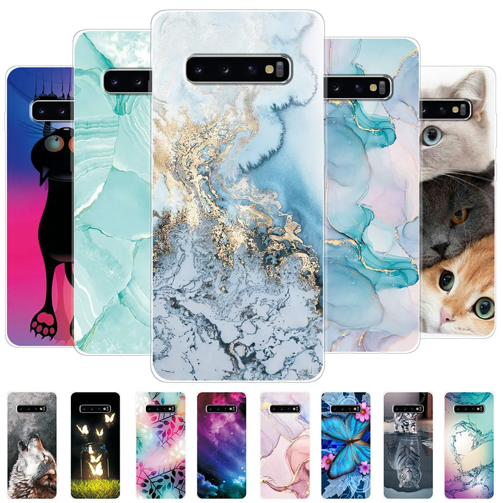 Per Samsung Galaxy S10 Plus Custodia Custodia Morbida In Silicone Trasparente Per Samsung S10 S10E Cover Fundas Galaxy S10 5G Paraurti