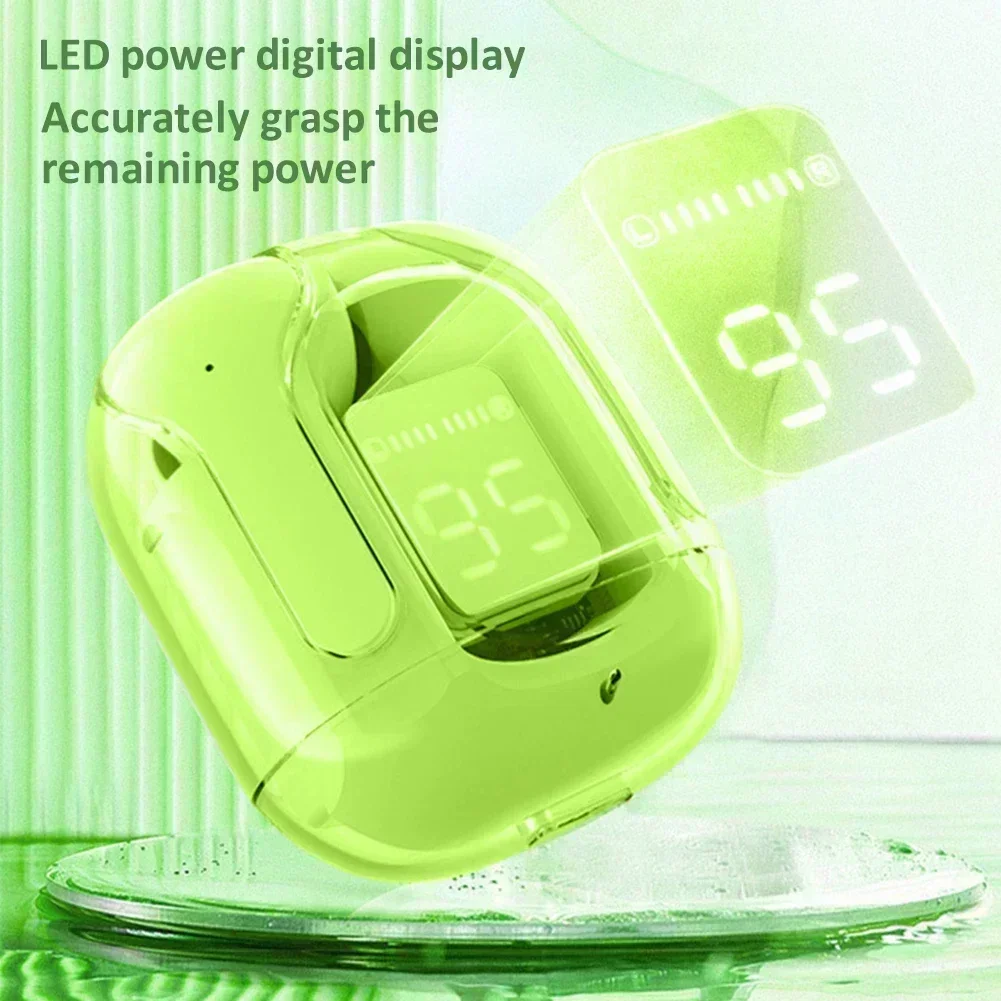 Description Picture 4 of itemT2 Wireless Mini Earbuds LED Power Digital Display TWS Wireless Headset Stereo Sound Bluetooth Headphones 5.3 for Iconic Brand huawei