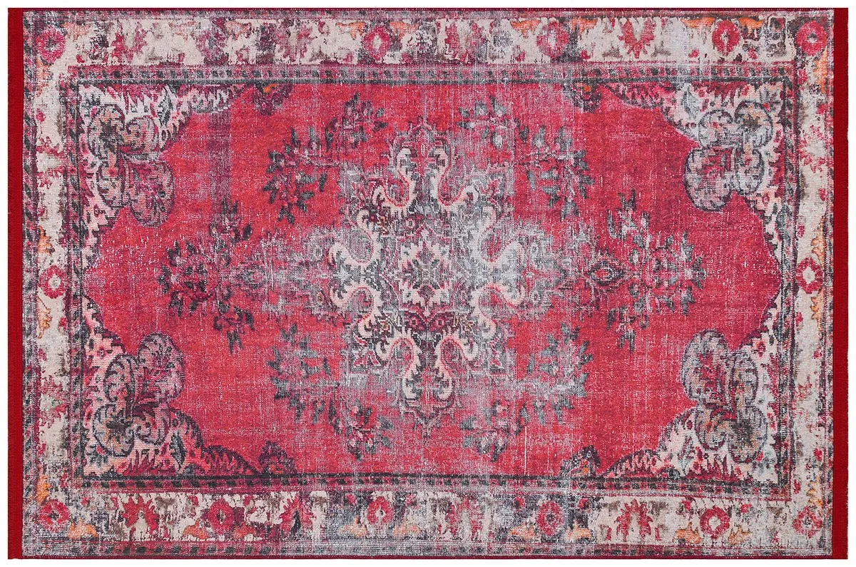 

MVHy.1374 Washable Digital Printed Rug With Tossels