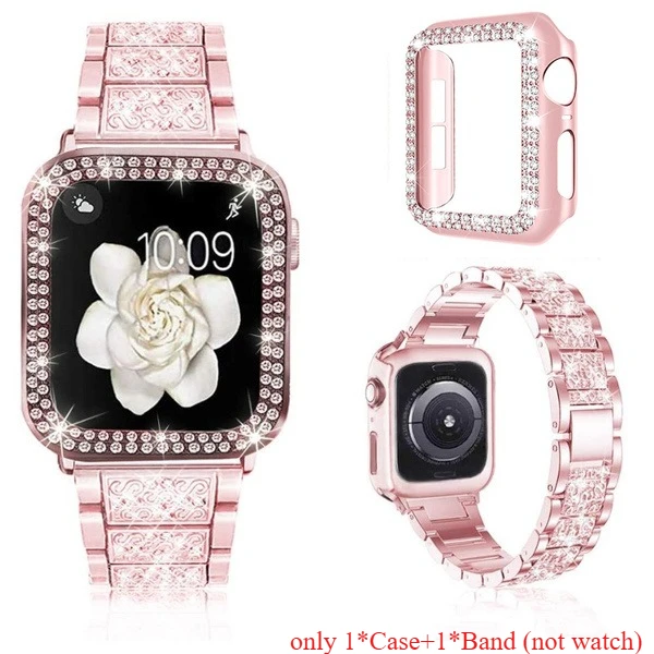 Elegant Women's Bracelet-Style Chain Strap with Metal Band