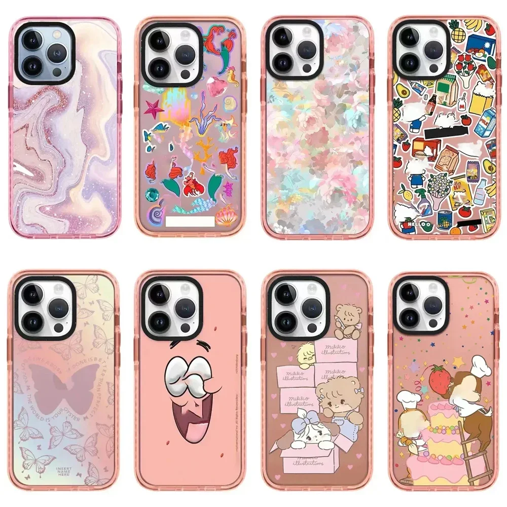

2.0 Acrylic MagSafe Peach Pink iPhone 11 12 13 14 15 Pro Max Case - Protective iPhone Case