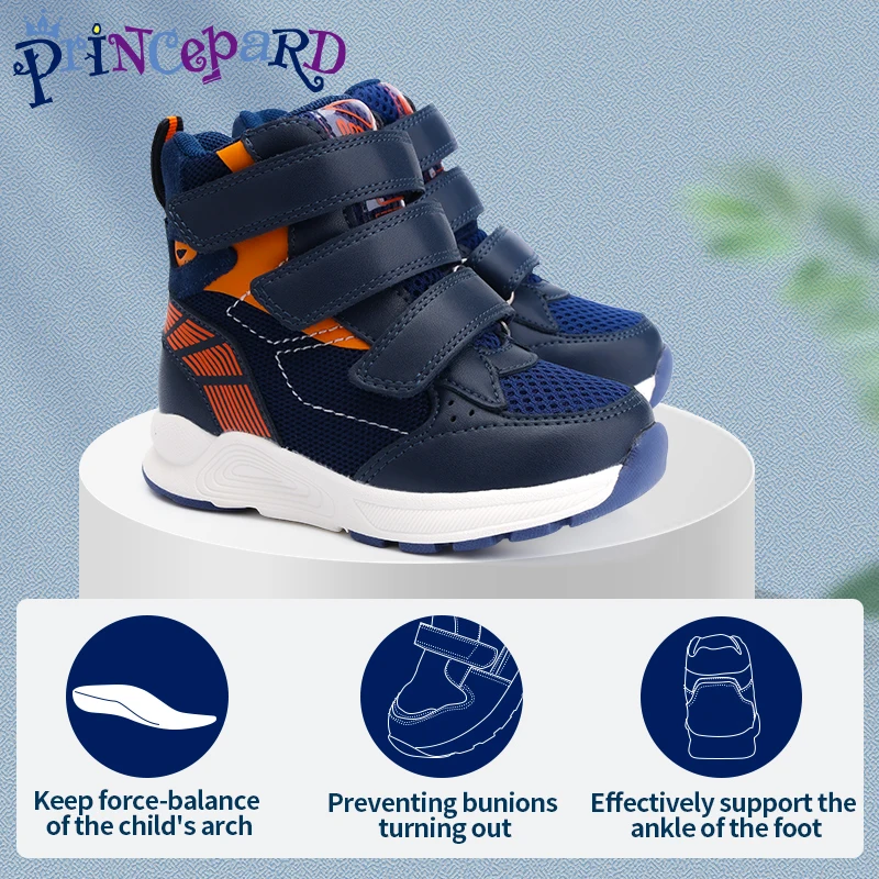 Orthopedic Corrective Shoes for Kids and Toddlers,Children High Top Boots with Ankle and Arch Support for Prevent Tiptoe Walking cartoon kids shoes fashion classic children sneakers for boys 2023 new walking shoes for girls casual outdoor with leather