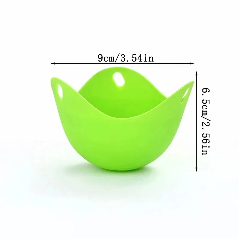 Egg Steamer Silicone Egg Poacher Pods Cooking Tool for Microwave Air Fryer Stovetop Boiler Kitchen Gadget Durable Tray Mould egg cooker egg boiler mold cup egg poacher silicone egg poacher silicone baking mold