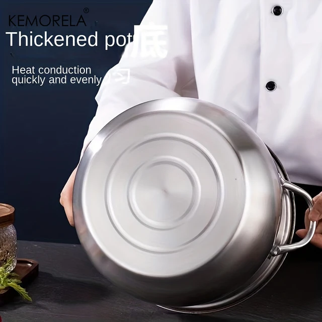 Large Stainless Steel Soup Pot 3