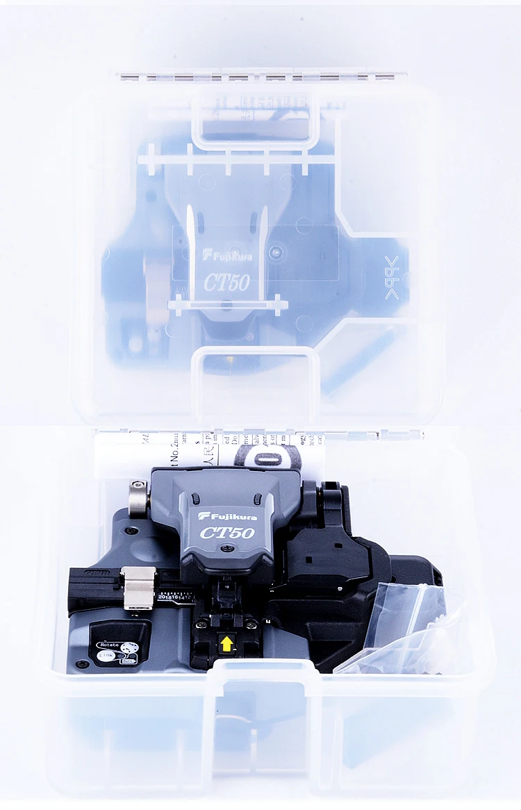 Fiber Cleaver latest model CT50 CT-50 the most robust cleaver with automatic cleaving blade rotation