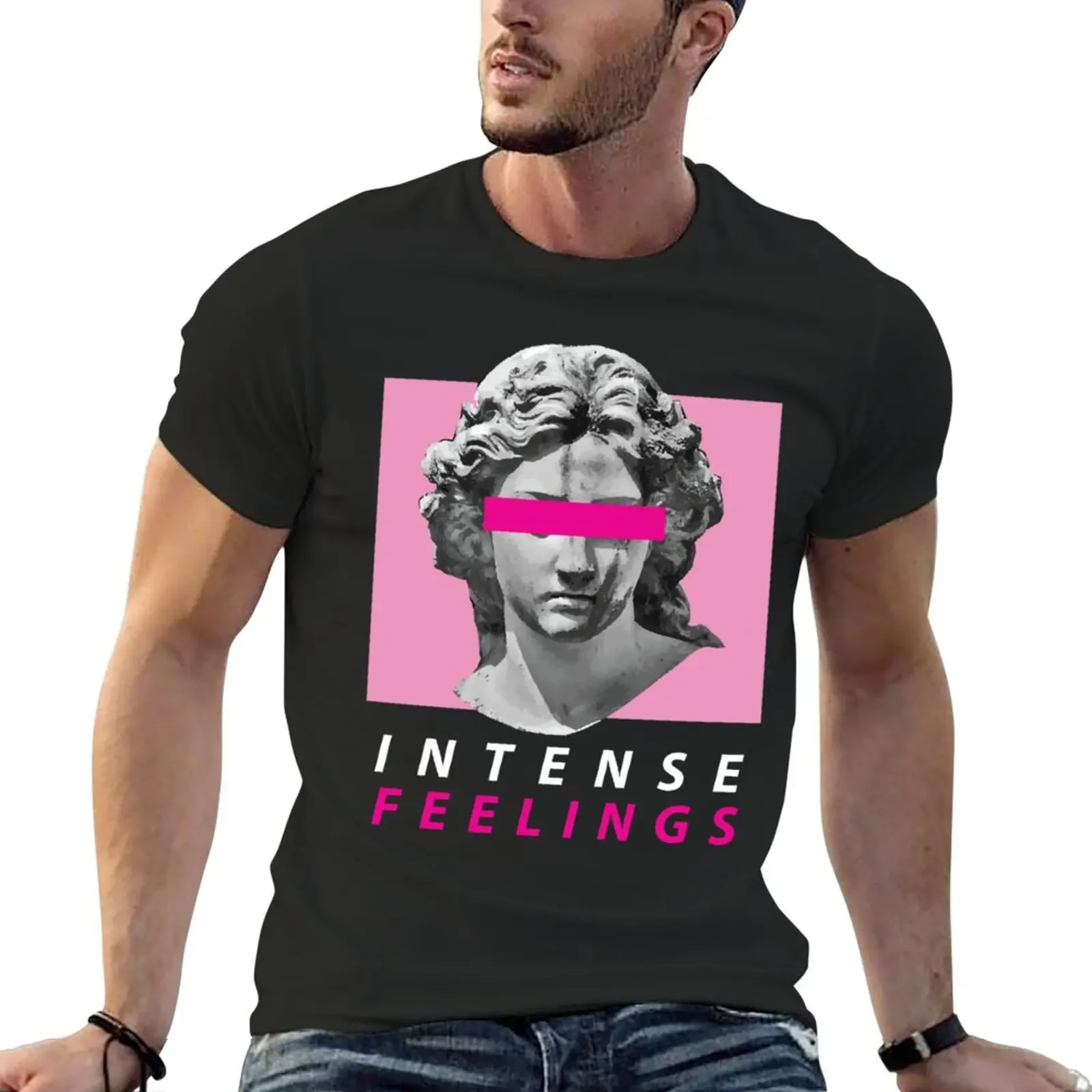 

Vaporwave AestheticIntense FeelingsStatue Classic T-Shirt plain summer top designer t shirt men