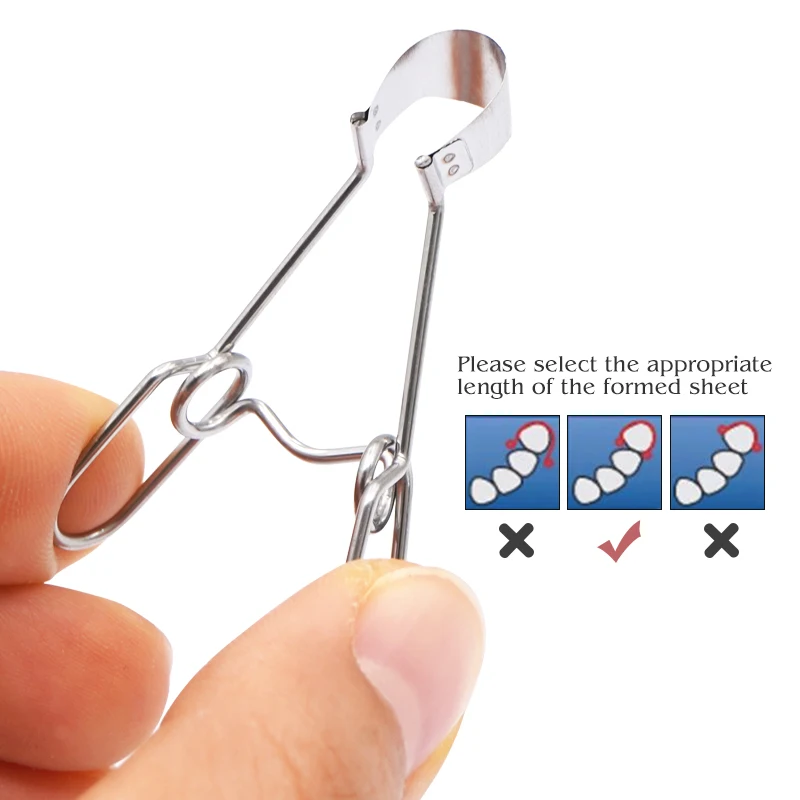 Dental Matrix Sectional Contoured Metal Matrices  with Springclip No.1.330 Band Resin Clamping/Seperating Ring Dentist Tools