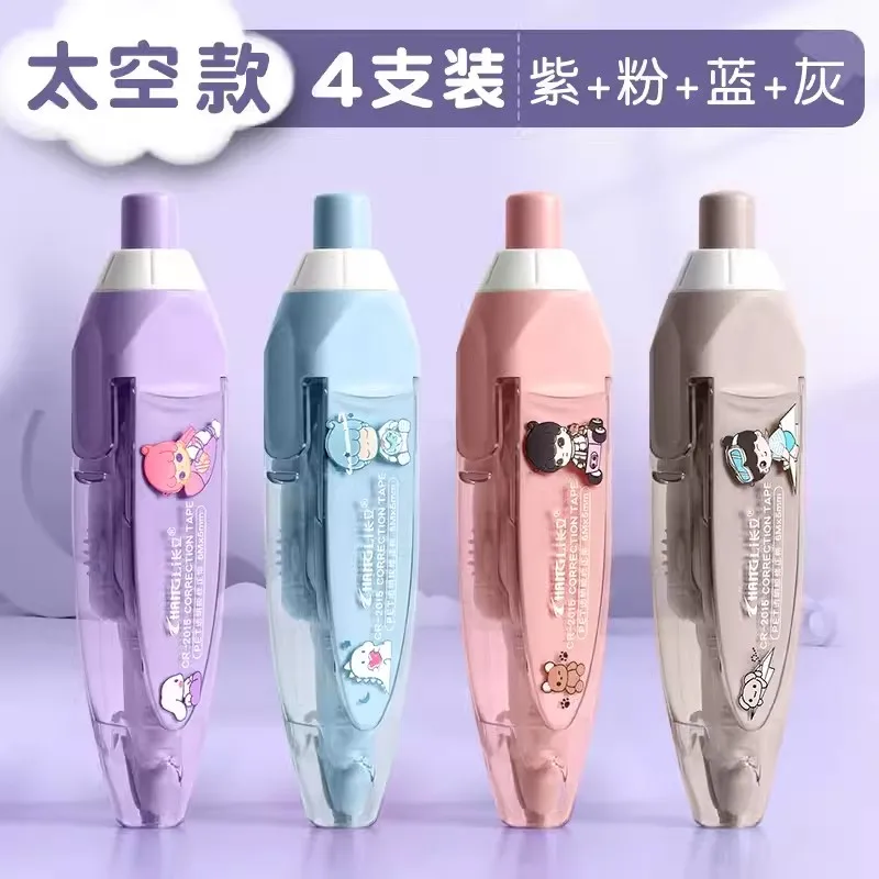 Correction Tape Press Type Kawaii Replaceable Refills White Out Corrector Band Student Japanese Stationery