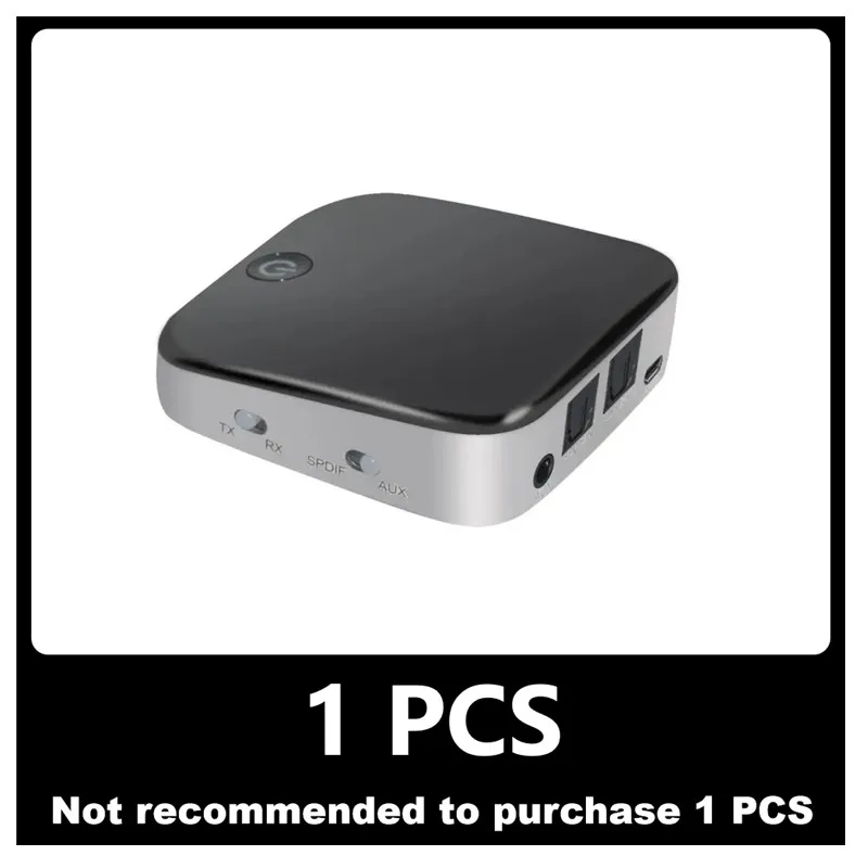 Fiber Optic Receiver New Highquality 2in1 Stereo 5.0 Adapter BTI029