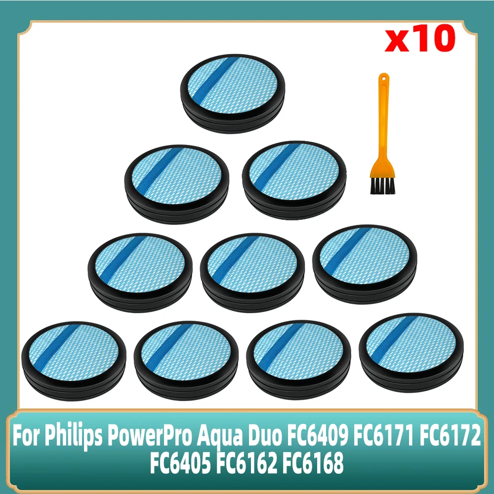 Vhbw Filtro In Spugna Per Philips PowerPro Duo - Compatibile Con FC6171, FC6172, FC6179, FC6809 - 5