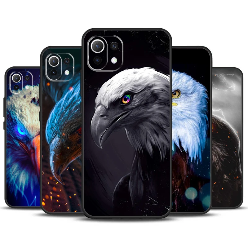 Custodia Per Animali Eagle Hawk Bird Per Xiaomi 14 Ultra 13 11T 12T 13T Pro 12 Lite Poco X6 Pro X3 X4 X5 M5S M6 F3 F5 Cover