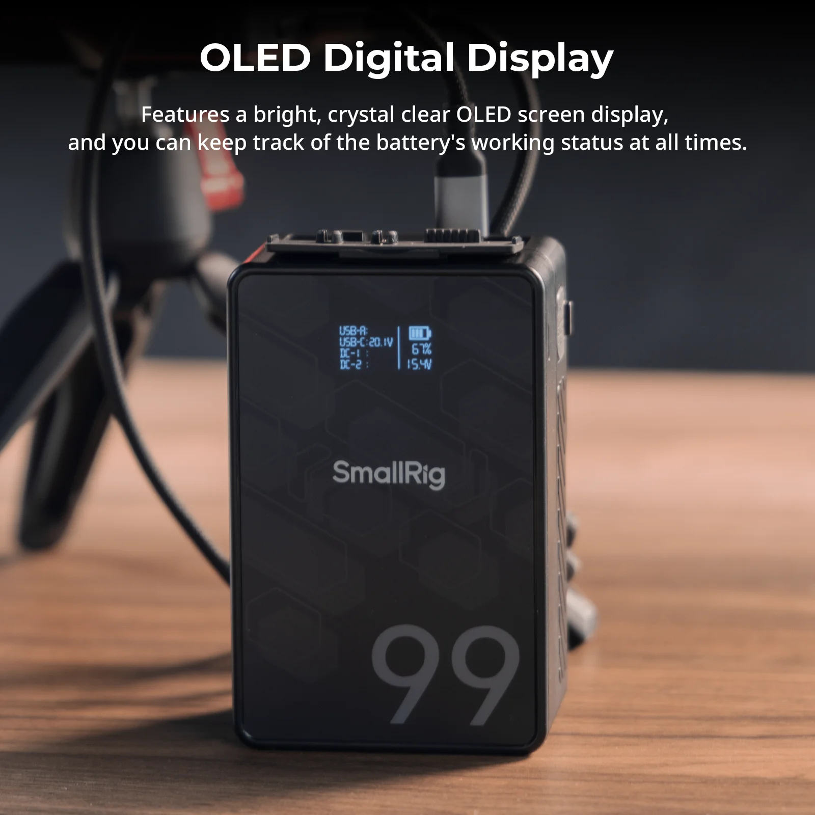 SmallRig Mini V Mount Battery VB99 SE 99Wh 6800mAh V Lock
