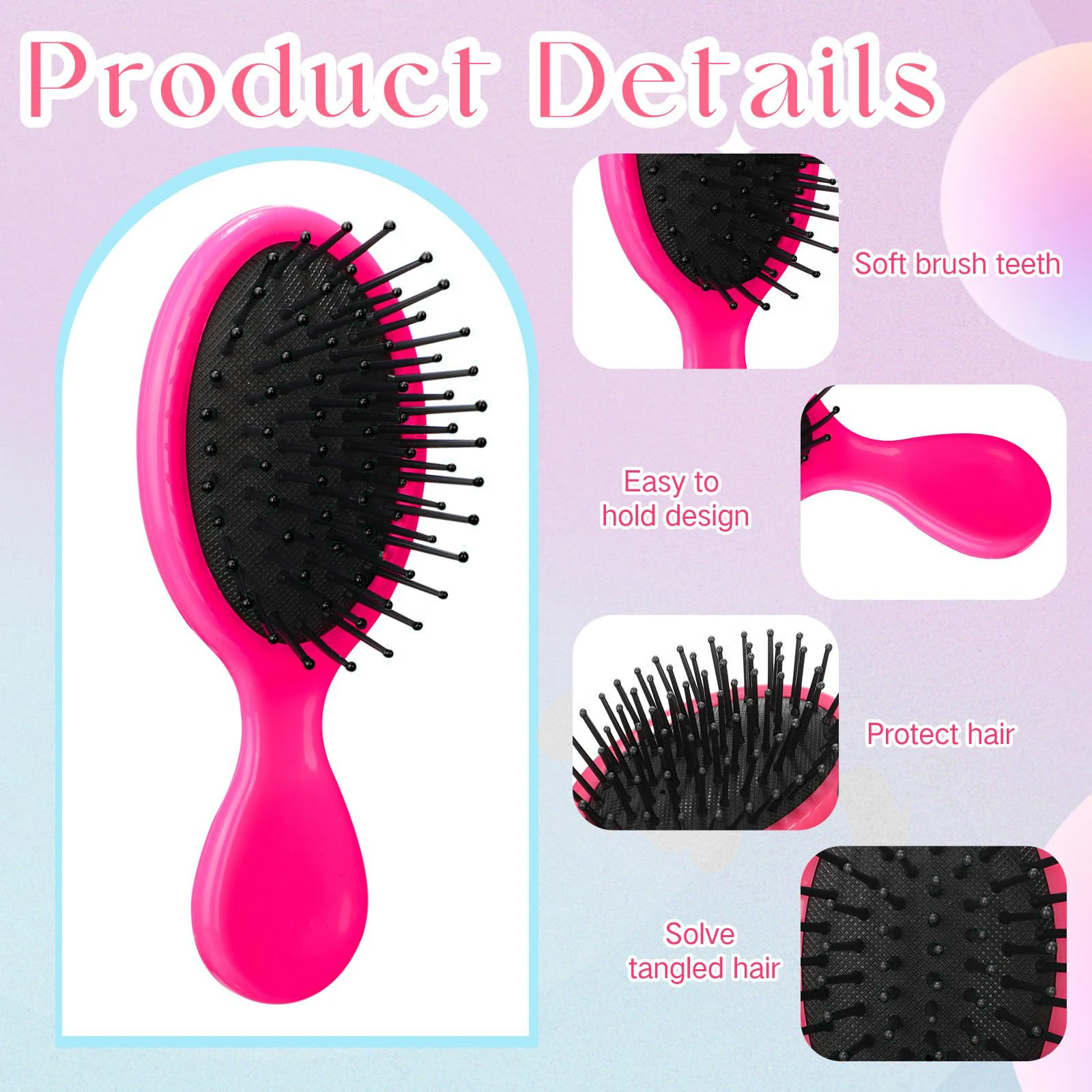 Air Cushion Combs 15piece gift set 5 rose red air cushion combs 5 gift bags headbands girls party bridesmaids souvenirs